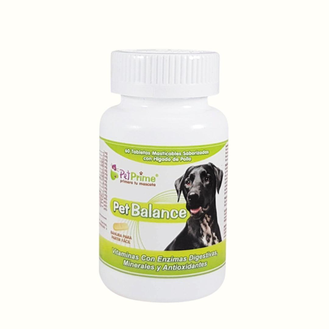 Vitaminas Pet Balance Fraco x 60 Tabs Saborizadas para Perro