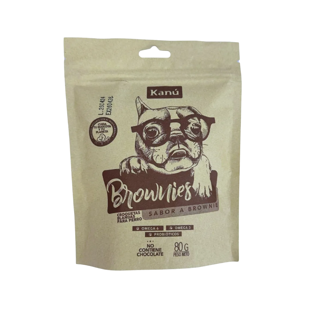 Galletas Brownies Kanu Pet para perros