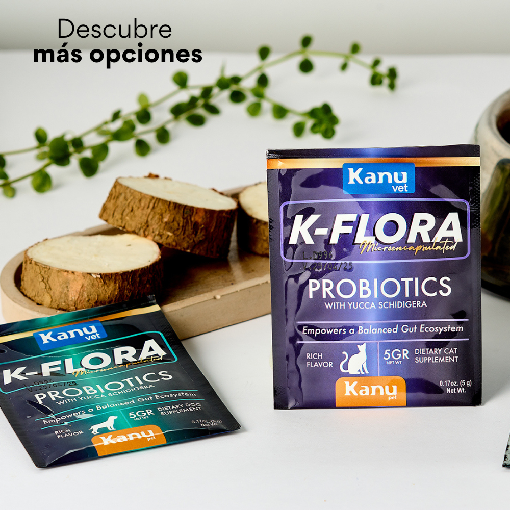 Suplemento Probiótico para perros K-Flora x 5g sobre - {{ Kanu Pet }}