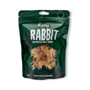 Snack de Trozos de Conejo Deshidratados Kanu Pet para perros y gatos 100% Natural , Un solo ingrediente - {{ Kanu Pet }}