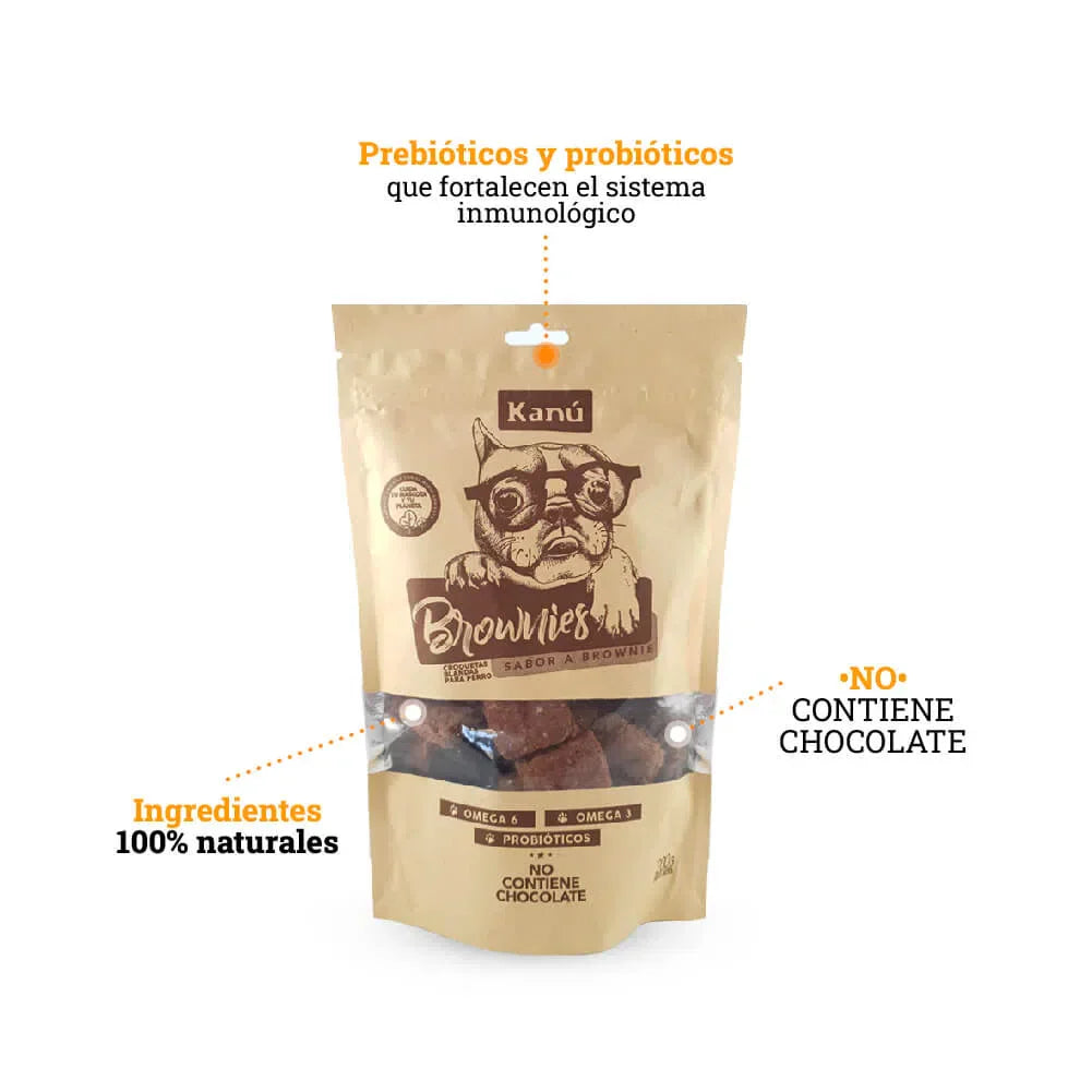 Galletas Brownies Kanu Pet para perros - {{ Kanu Pet }}