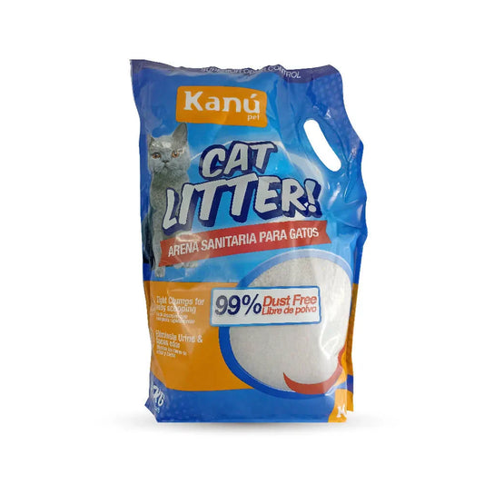 Arena de Bentonita Kanu Pet Cat Litter para Gatos. 99% libre de Polvo. Aglomera al Instante - {{ Kanu Pet }}