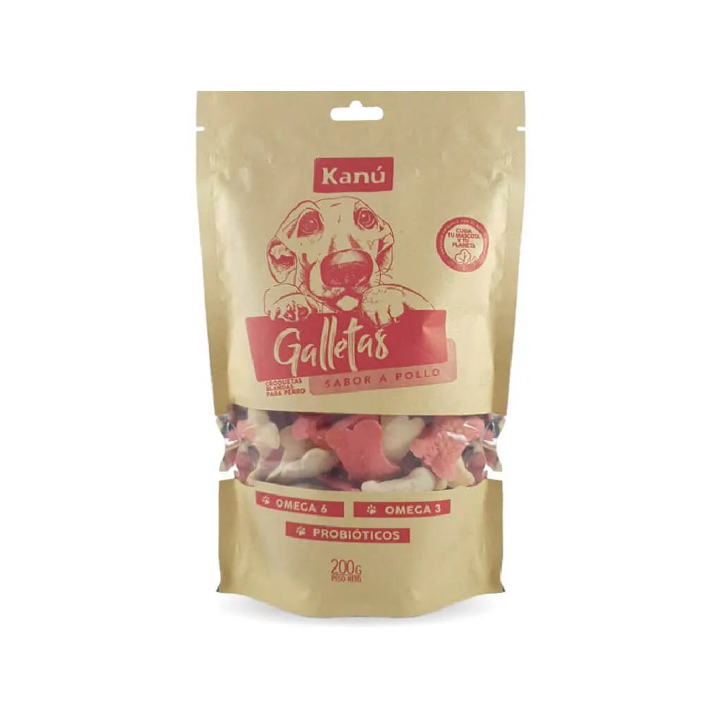 Galletas Sabor a Pollo Kanu Pet para perros - {{ Kanu Pet }}