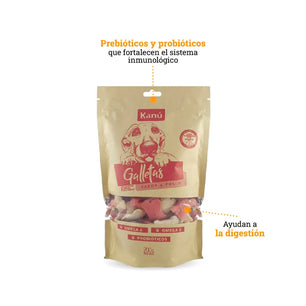 Galletas Sabor a Pollo Kanu Pet para perros - {{ Kanu Pet }}