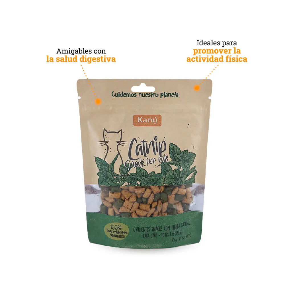 Snacks Galletas Kanu Pet Catnip para Gato - {{ Kanu Pet }}