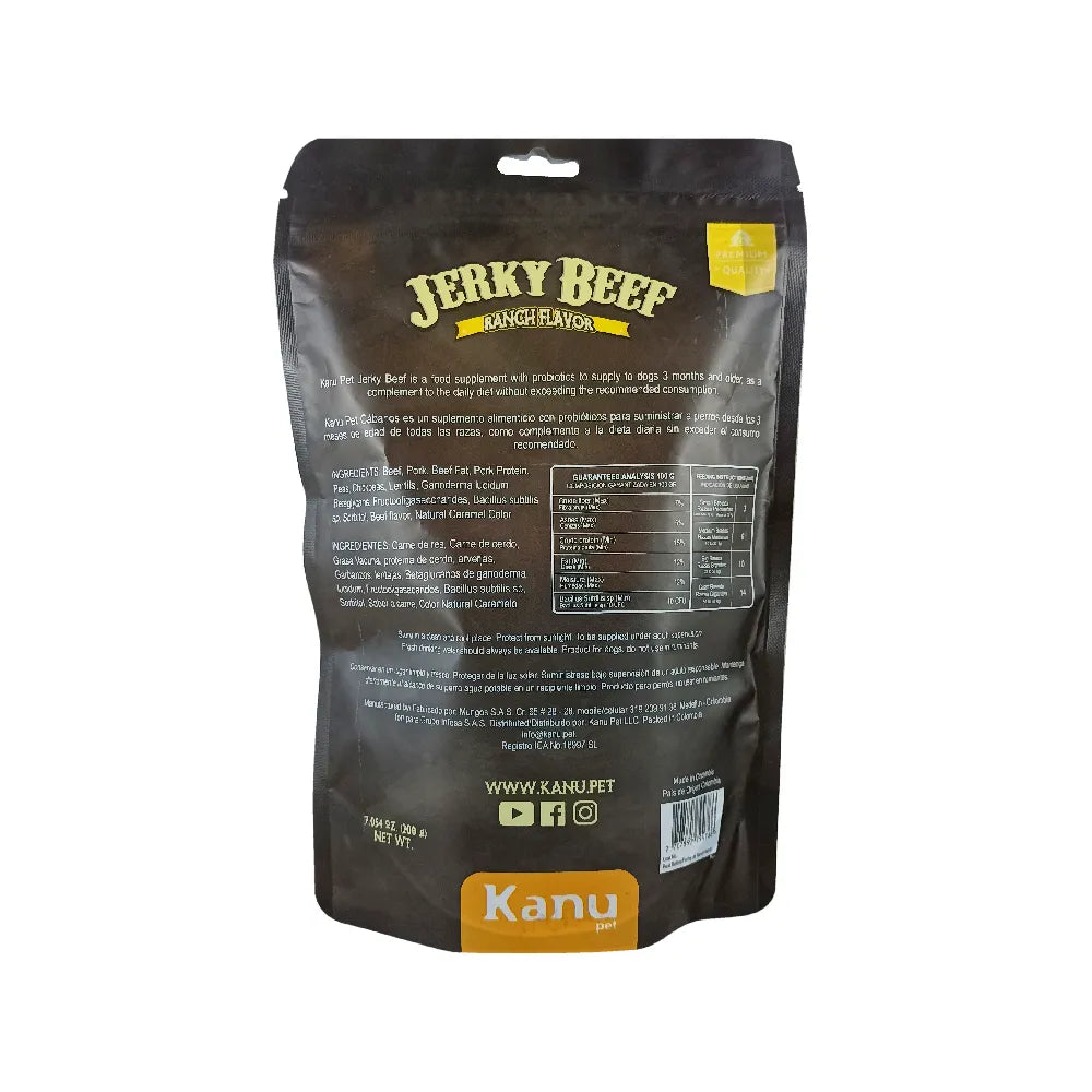 Jerky Beef Ranch Flavor Para Perro 200 GR