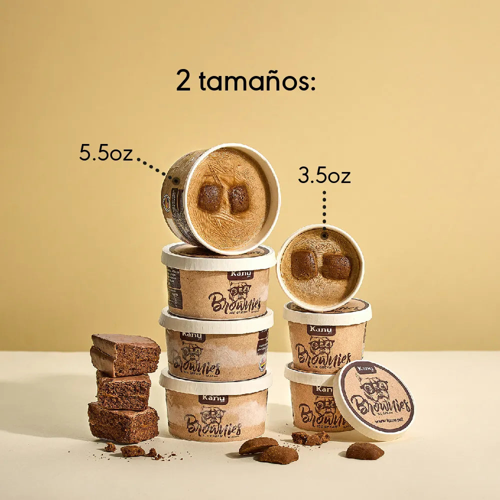 Helado de Galleta Brownie Kanu Pet para Perro y Gato - {{ Kanu Pet }}