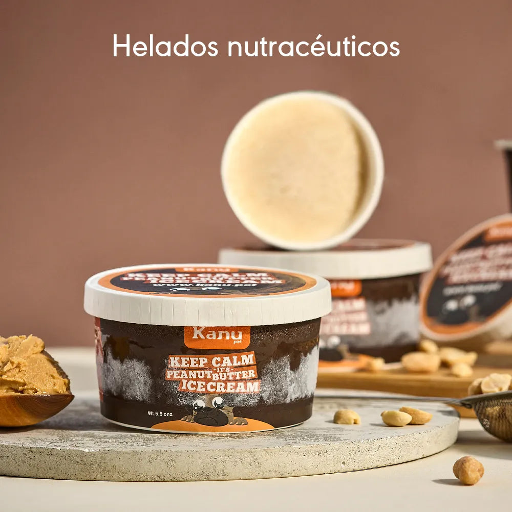 Helado de Mantequilla de Maní Kanu Pet para Perro y Gato - {{ Kanu Pet }}