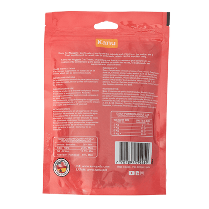 Snack Nuggets de Salmón Kanu Pet para Gato - {{ Kanu Pet }}
