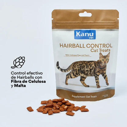 Snacks Nuggets Hair Ball Control para Gatos - {{ Kanu Pet }}