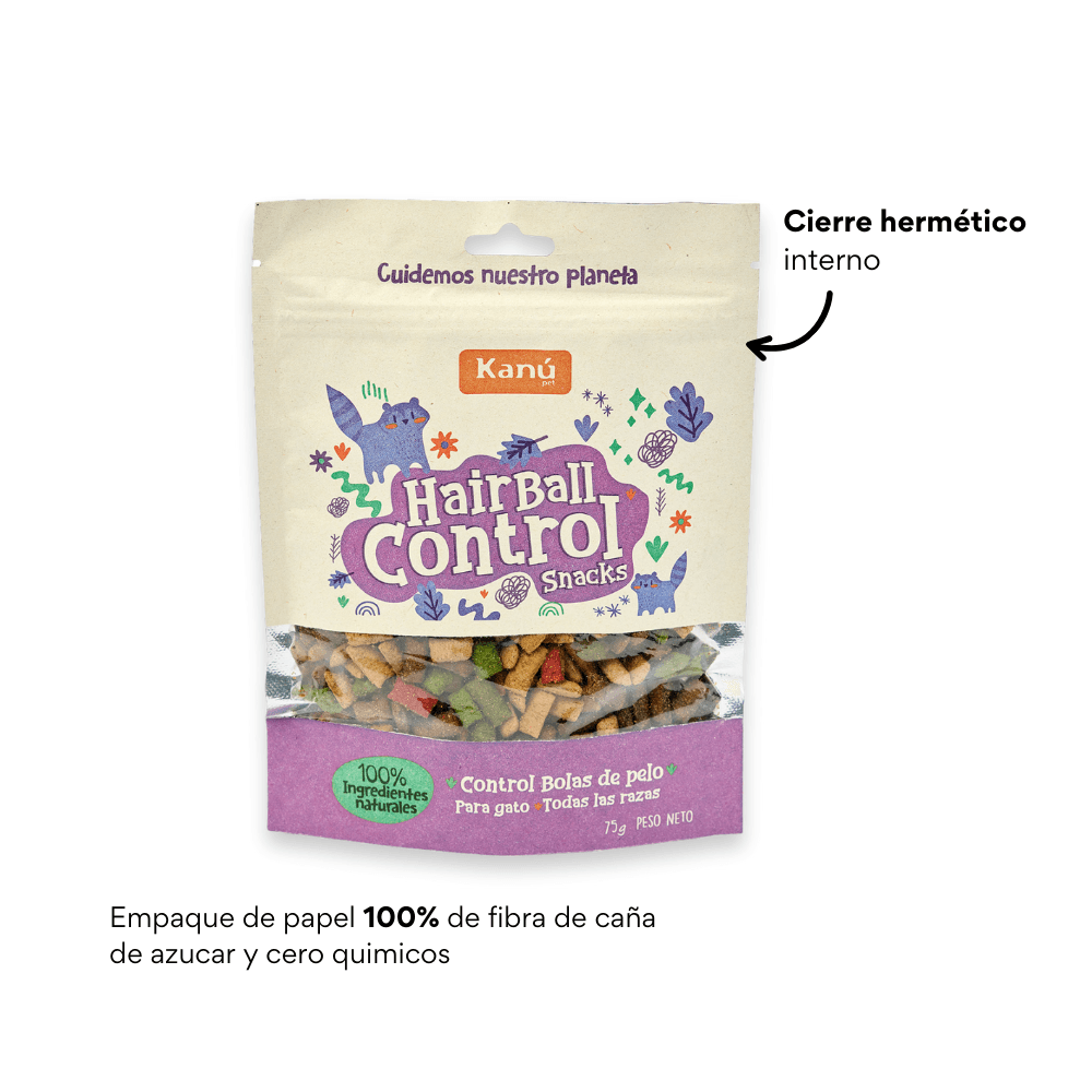Galleta Hairball Control Kanu Pet para gatos - {{ Kanu Pet }}