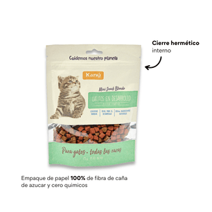 Galletas Blandas Kanu Pet Gatitos en Desarrollo y Apoyo al Crecimiento Muscular - {{ Kanu Pet }}