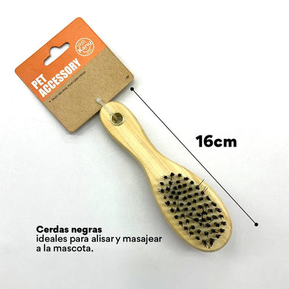 Cepillo de Madera Kanu Pet para Perro y gato