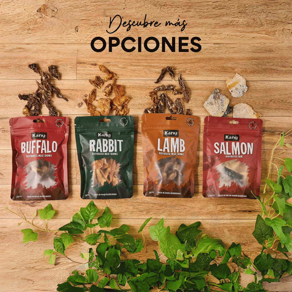 Snack de Trozos de Conejo Deshidratados Kanu Pet para perros y gatos 100% Natural , Un solo ingrediente - {{ Kanu Pet }}