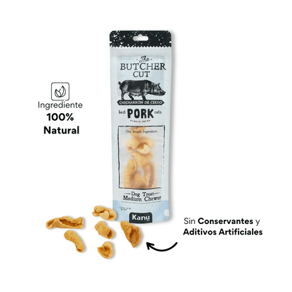 Snack Kanu Pet Chicharrón de Cerdo para Perros, Un Solo ingrediente 100% natural - {{ Kanu Pet }}