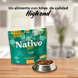 Alimento seco Nativo Bites Cordero Kanu Pet para perro adulto - {{ Kanu Pet }}