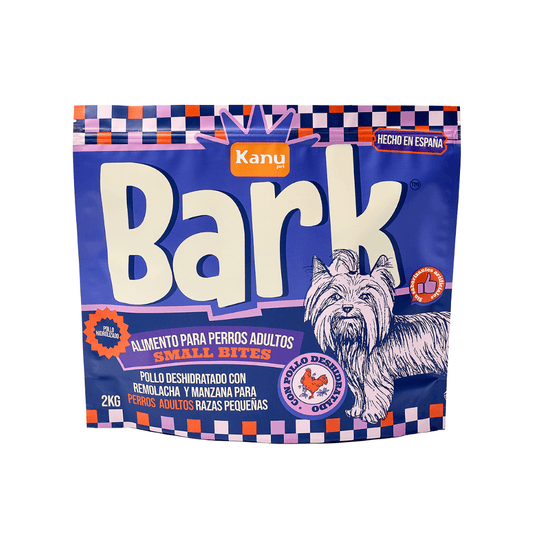 Alimento seco Kanu Pet Bark Small Bites para adulto razas pequeñas sabor a Pollo - {{ Kanu Pet }}