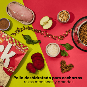 Alimento seco Kanu Pet Bark para cachorros razas medianas y grandes sabor a Pollo - {{ Kanu Pet }}