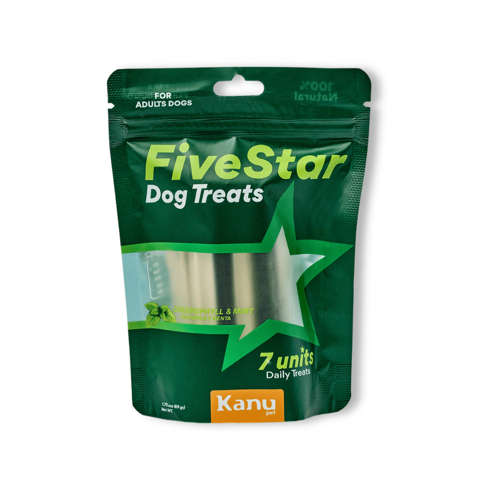 Snack para la placa y el sarro Kanu Pet Dental Five Star para Perros x 7 Unds - {{ Kanu Pet }}