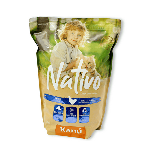 Alimento Para Gato - Kanu Nativo Hairball 5 LB - {{ Kanu Pet }}