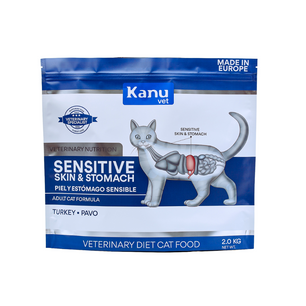 Alimento Medicado Kanu Vet Piel y Estómago Sensible para Gato Adultos - {{ Kanu Pet }}