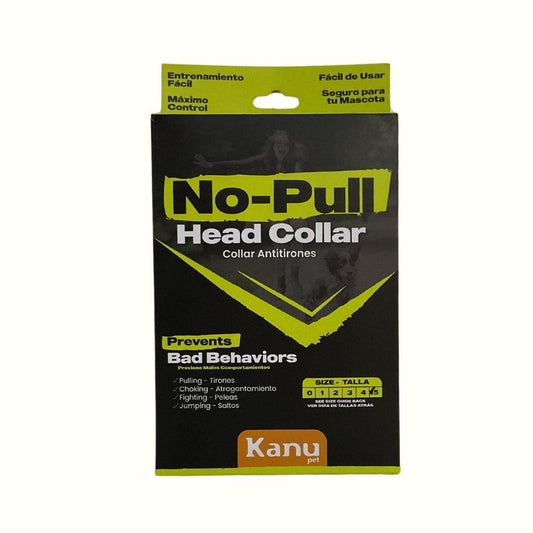 Arnés Bozal tipo Healty Negro Kanu Pet para Perro
