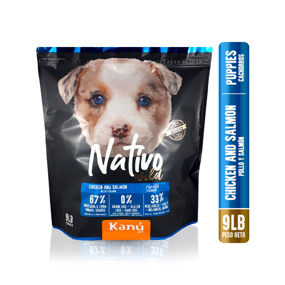 Alimento Grain Free para Perro Cachorro Kanu Nativo Wild - {{ Kanu Pet }}