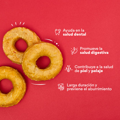 Snack Dona de Colágeno de Res Kanu Pet para Perro. No es Carnaza - {{ Kanu Pet }}