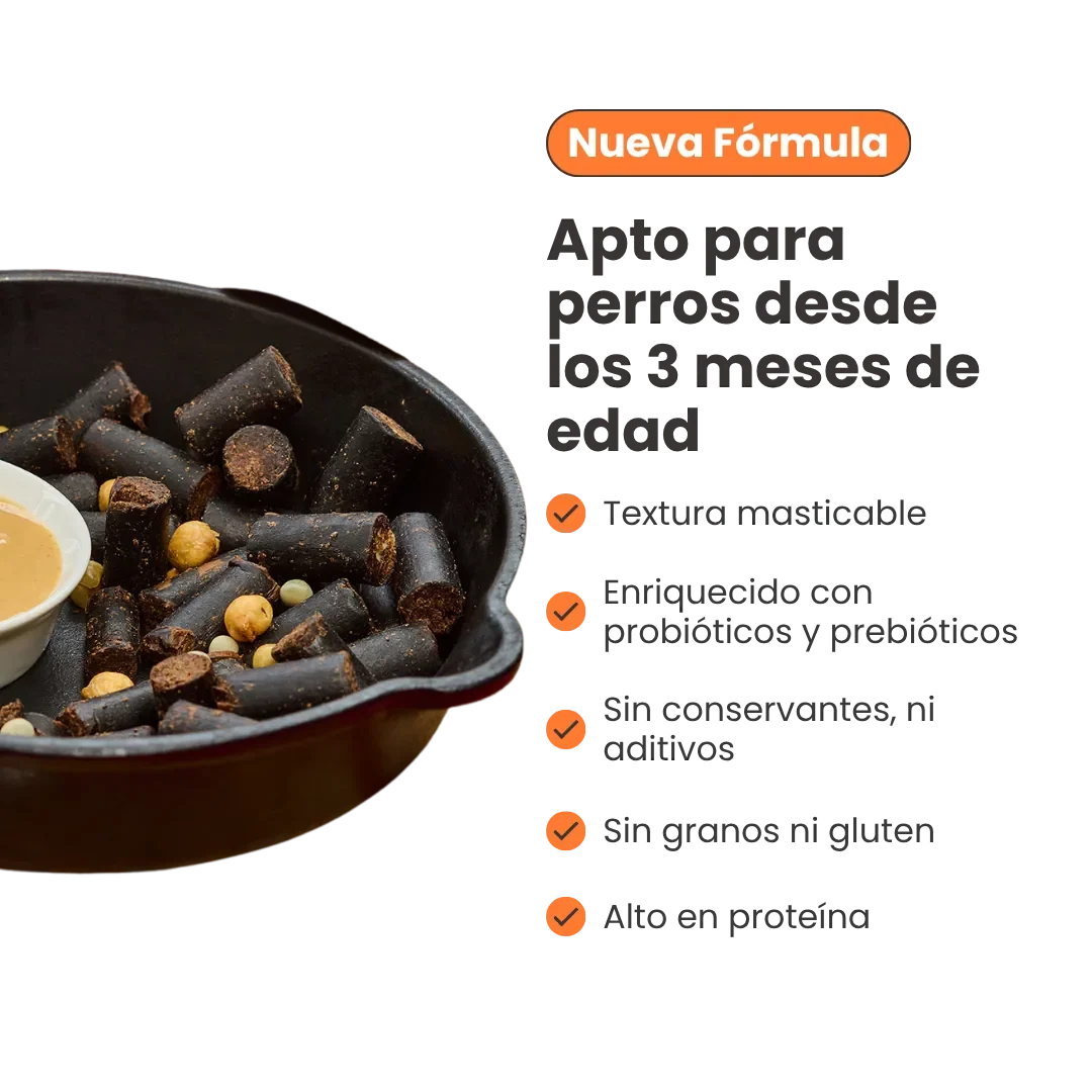 Snack de Cábano Jerky Grill Meat Flavor Kanu Pet Para Perro