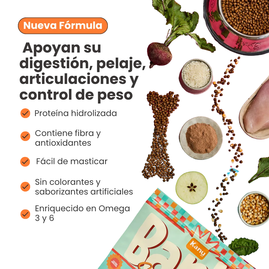 Alimento Seco Bark Senior Pollo Kanu Pet para Perros todas las razas