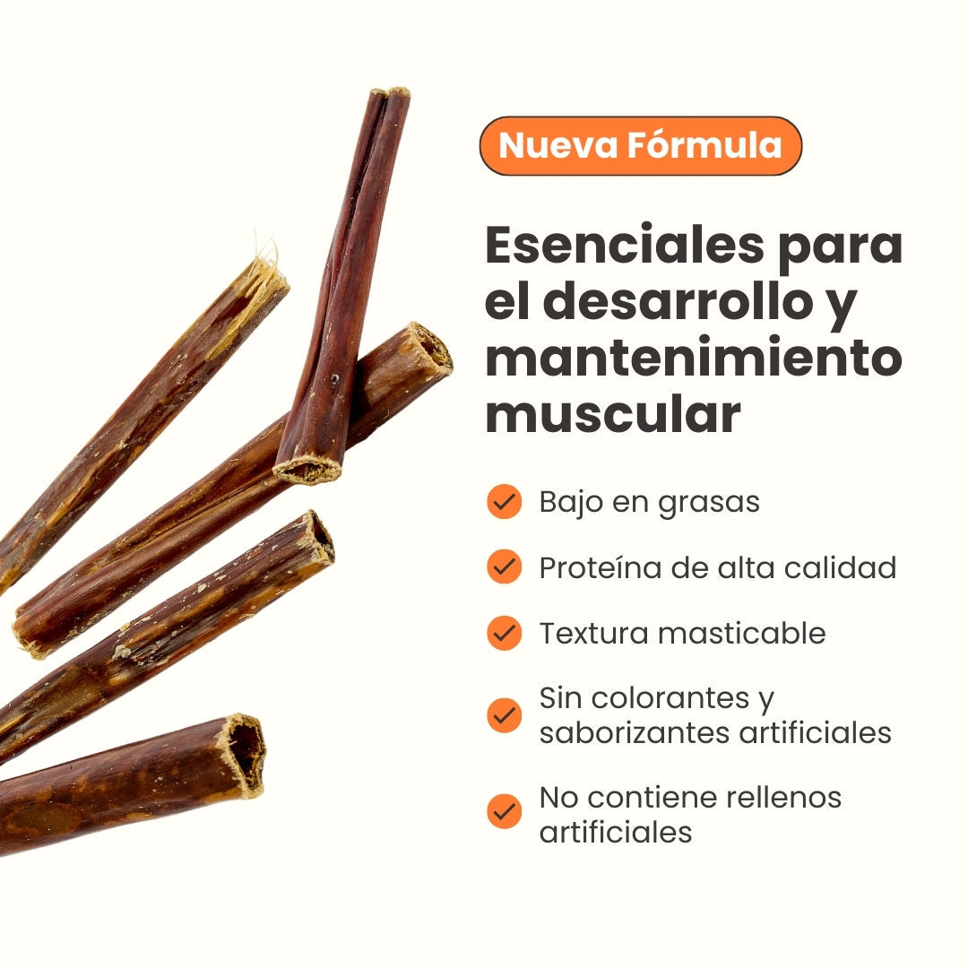 Snack Kanu Pet Esófago de Res para Perros, Un Solo ingrediente 100% natural