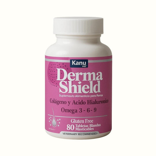 Suplemento Vitamínico Derma Shield Kanu Vet Masticable para Perros - kanu pet