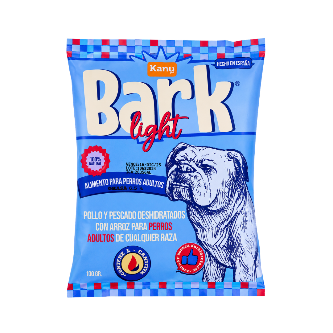Alimento Seco Kanu Pet Bark Light Kanu Pet para Perro Adulto todas las razas con Pollo Bajo en Grasa