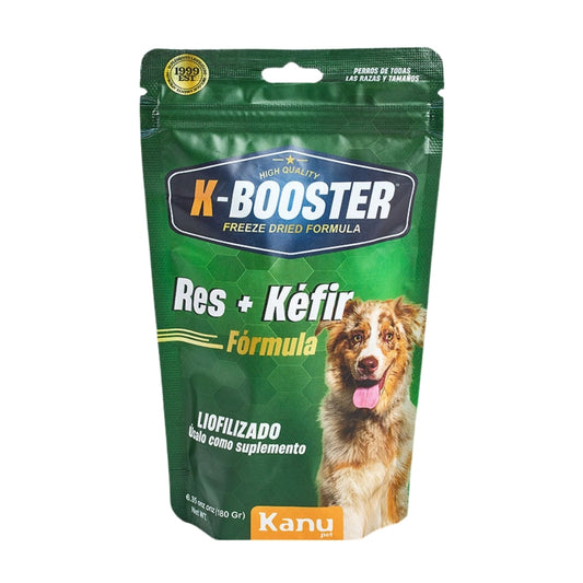 Suplemeneto K-Booster de Res Liofilizado Kanu Pet para perros