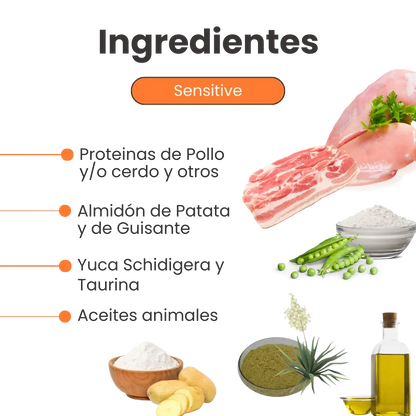 Snacks Kanu Vet Sensitive para perros