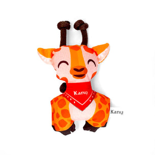 Juguete Peluche Jirafa Safari Kanu Pet para Perro - {{ Kanu Pet }}