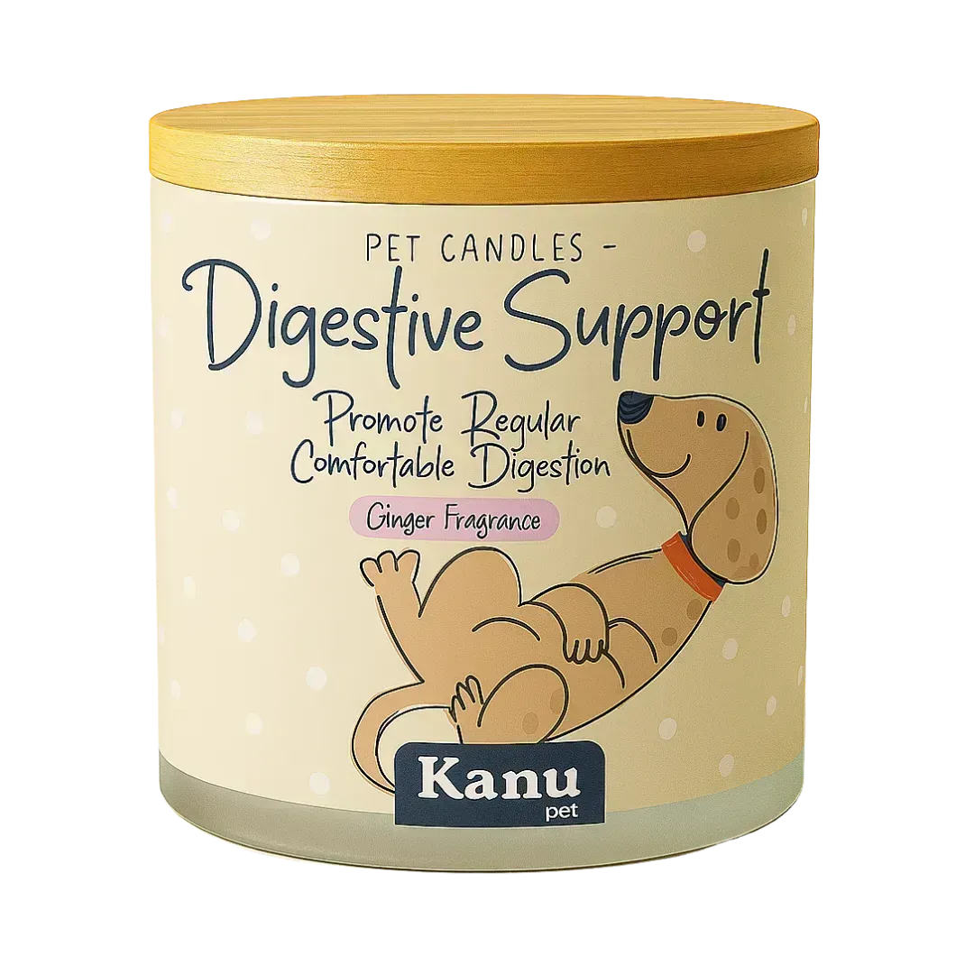 Vela Digestive Support Kanu Pet para Perros aroma Ginger