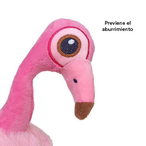 Juguete Peluche Flamingo Summer Kanu Pet para Perro - {{ Kanu Pet }}