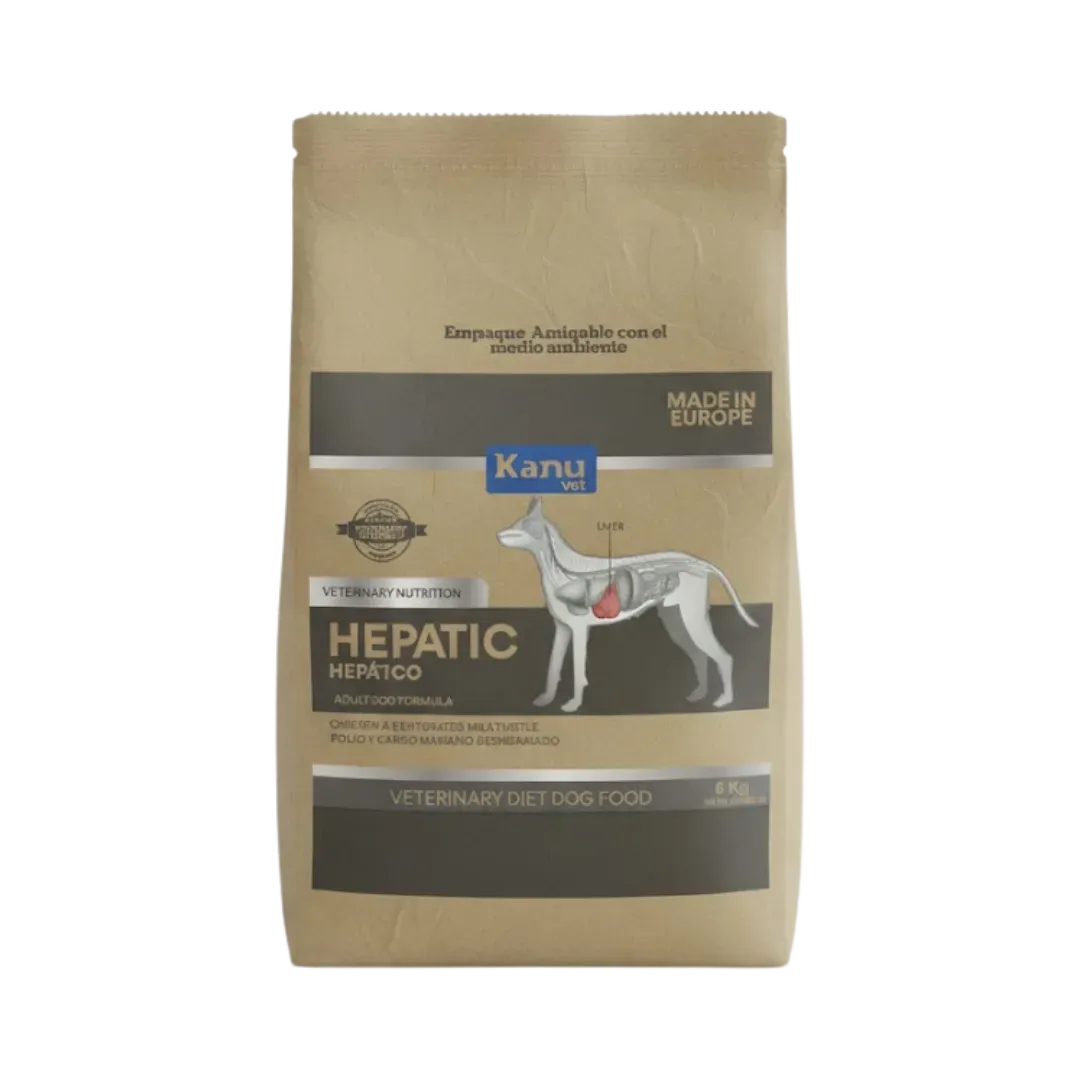 Alimento Medicado Kanu Vet Hepático para Perro Adultos