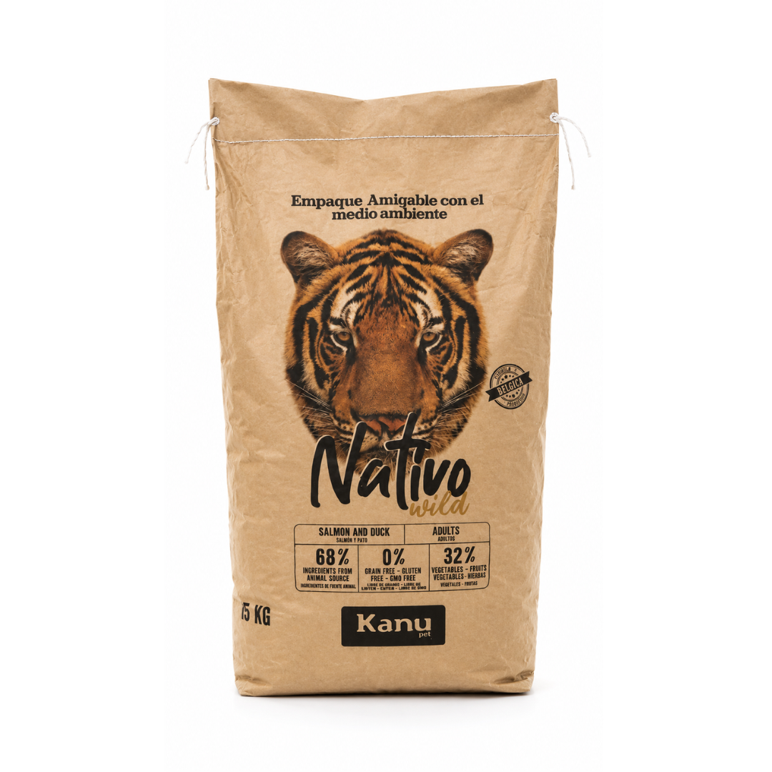 Alimento Seco Grain Free Nativo Wild Kanu Pet para Gato Adulto