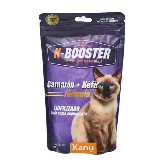Alimento Liofilizado Para Gato K-Booster Camarón Kanu Pet Bolsa