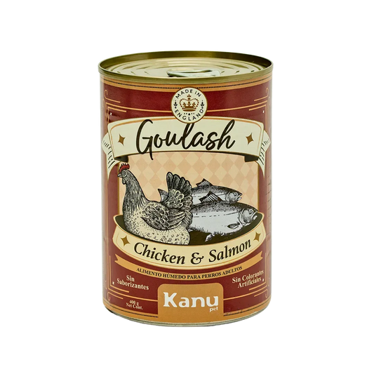 Alimento Húmedo Goulash Pollo Hígado Kanu Pet para perro adulto Lata