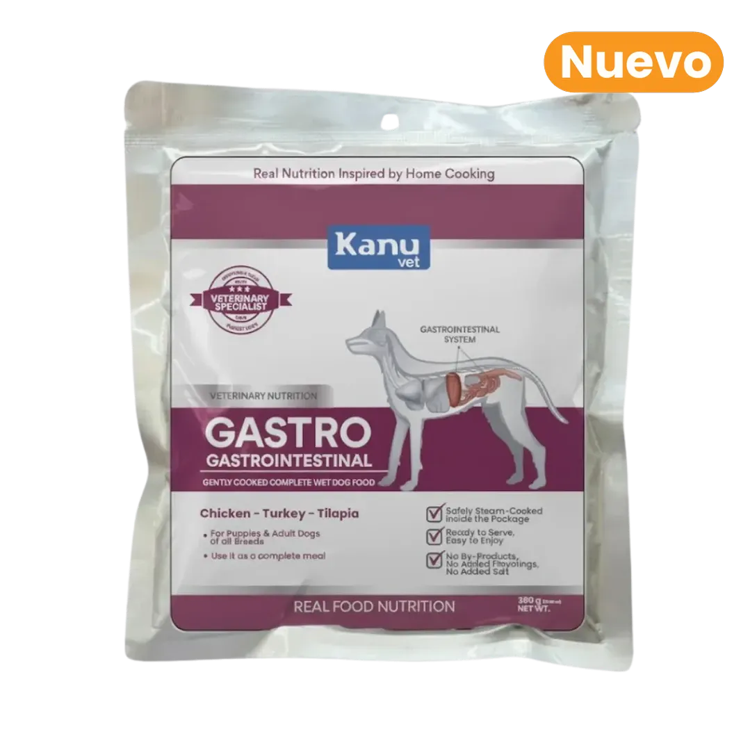 Alimento Húmedo Medicado Kanu Vet GastroIntestinal para Perros Adultos