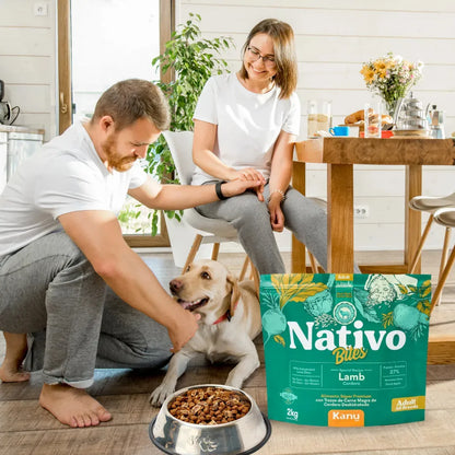 Alimento Seco Nativo Bites Cordero Kanu Pet para Perro Adulto