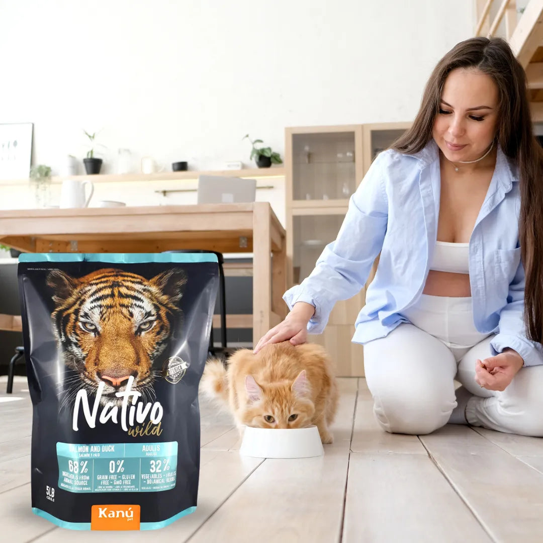 Alimento Seco Grain Free Nativo Wild Kanu Pet para Gato Adulto