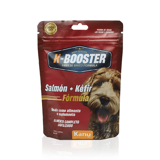 Suplemeneto K-Booster de Salmón Liofilizado Kanu Pet para perros - {{ Kanu Pet }}