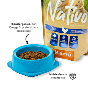 Alimento Para Gato - Kanu Nativo Hairball 5 LB