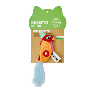 Juguete de Peluche Loro con Catnip Kanu Pet para Gato - {{ Kanu Pet }}